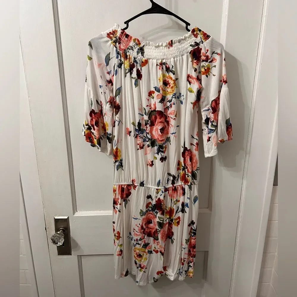 Mademli Boutique Floral Off-Shoulder Romper